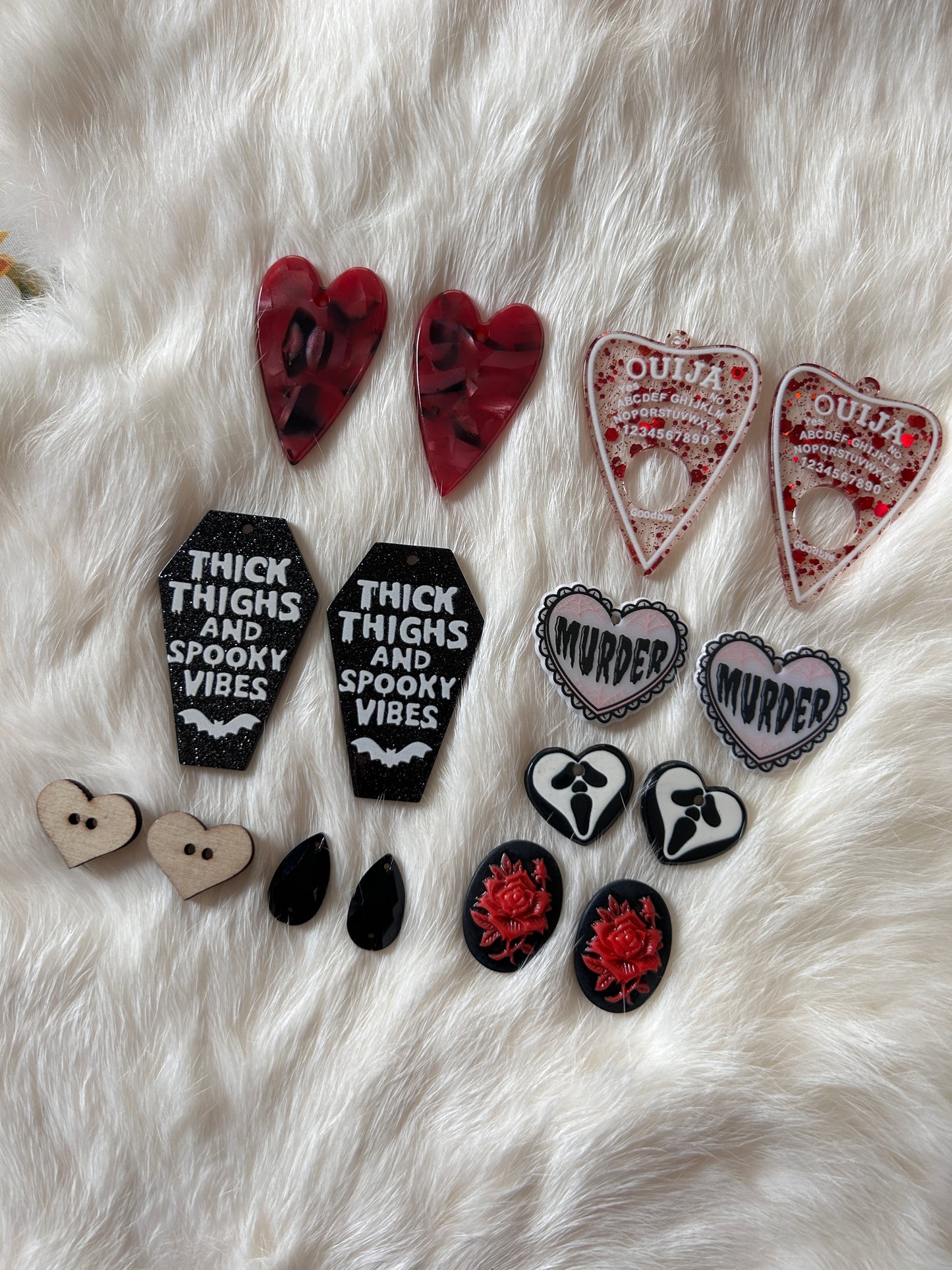 Red Ghoulish Cab Set