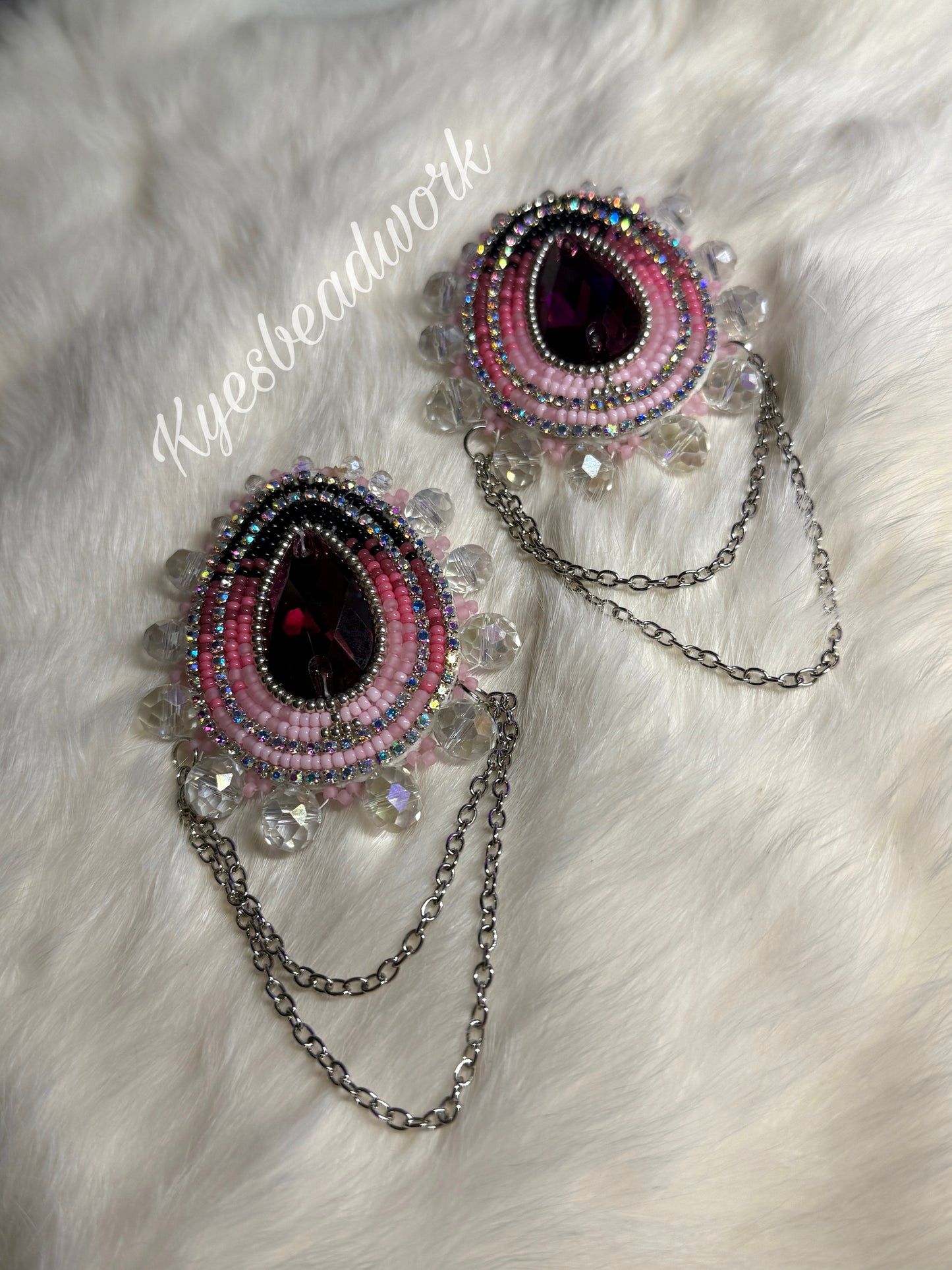 Swarovski Crystal Beaded Earrings
