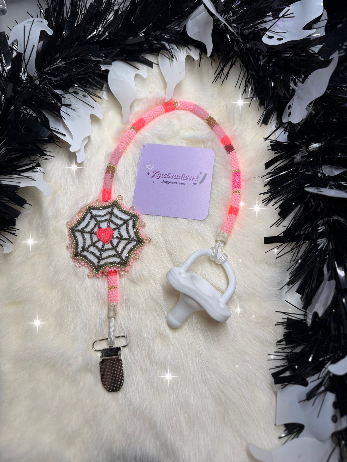 Beaded Pacifier W Soother