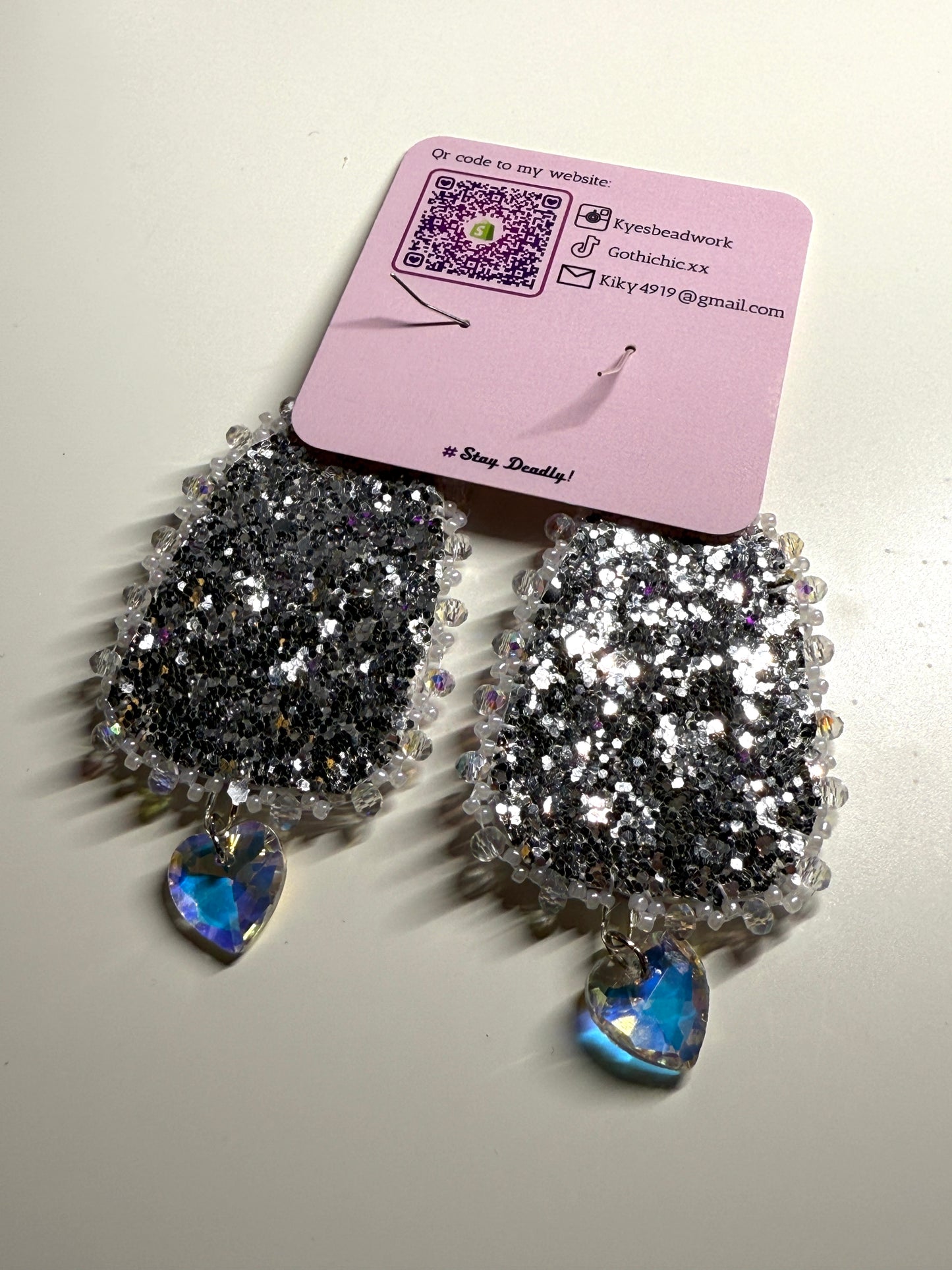 No Face Beaded Dangles