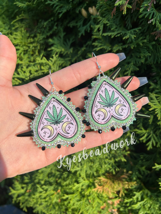 Bud Spiked Earrings