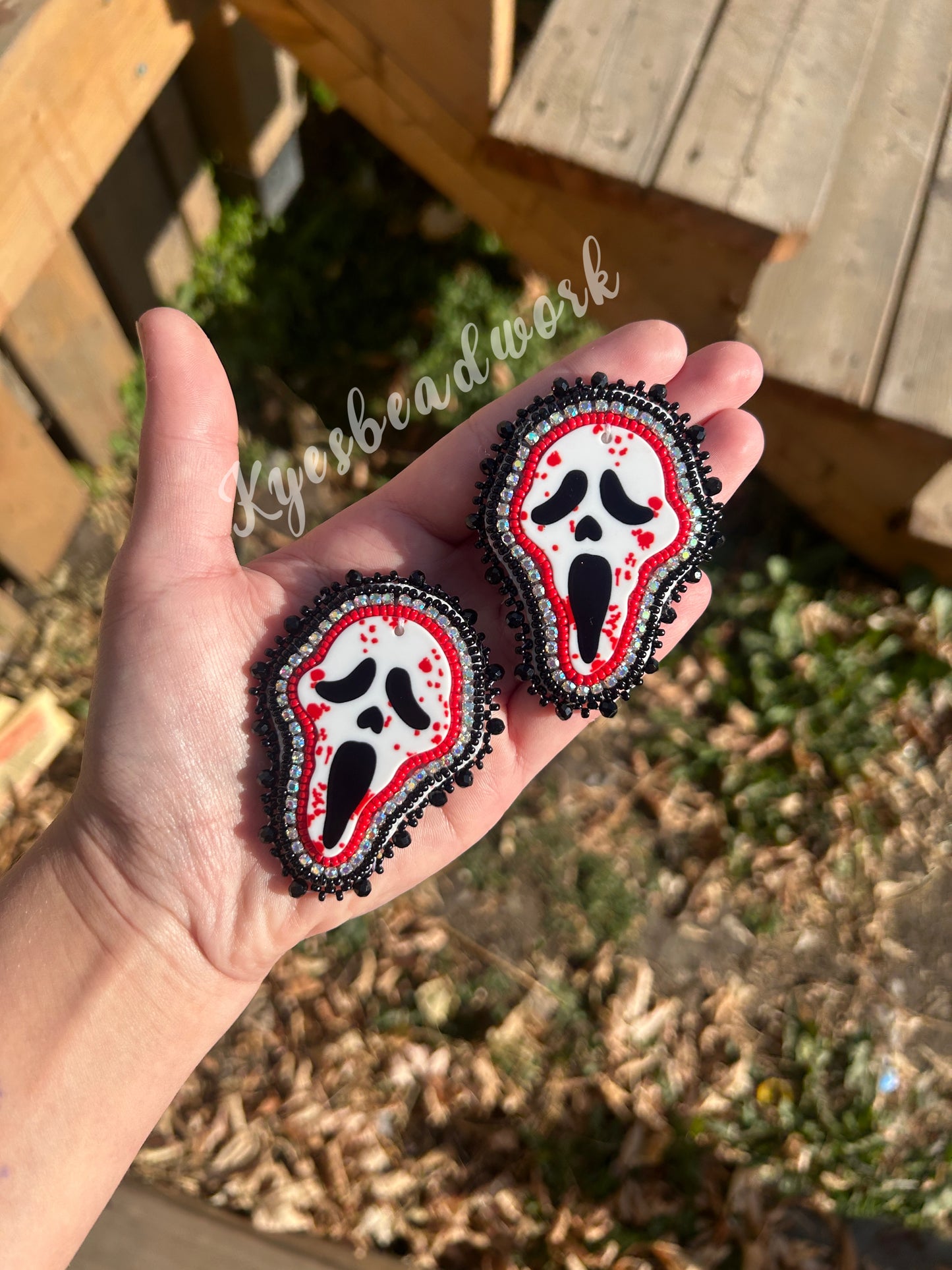 Bloody Scream Earrings Preorder