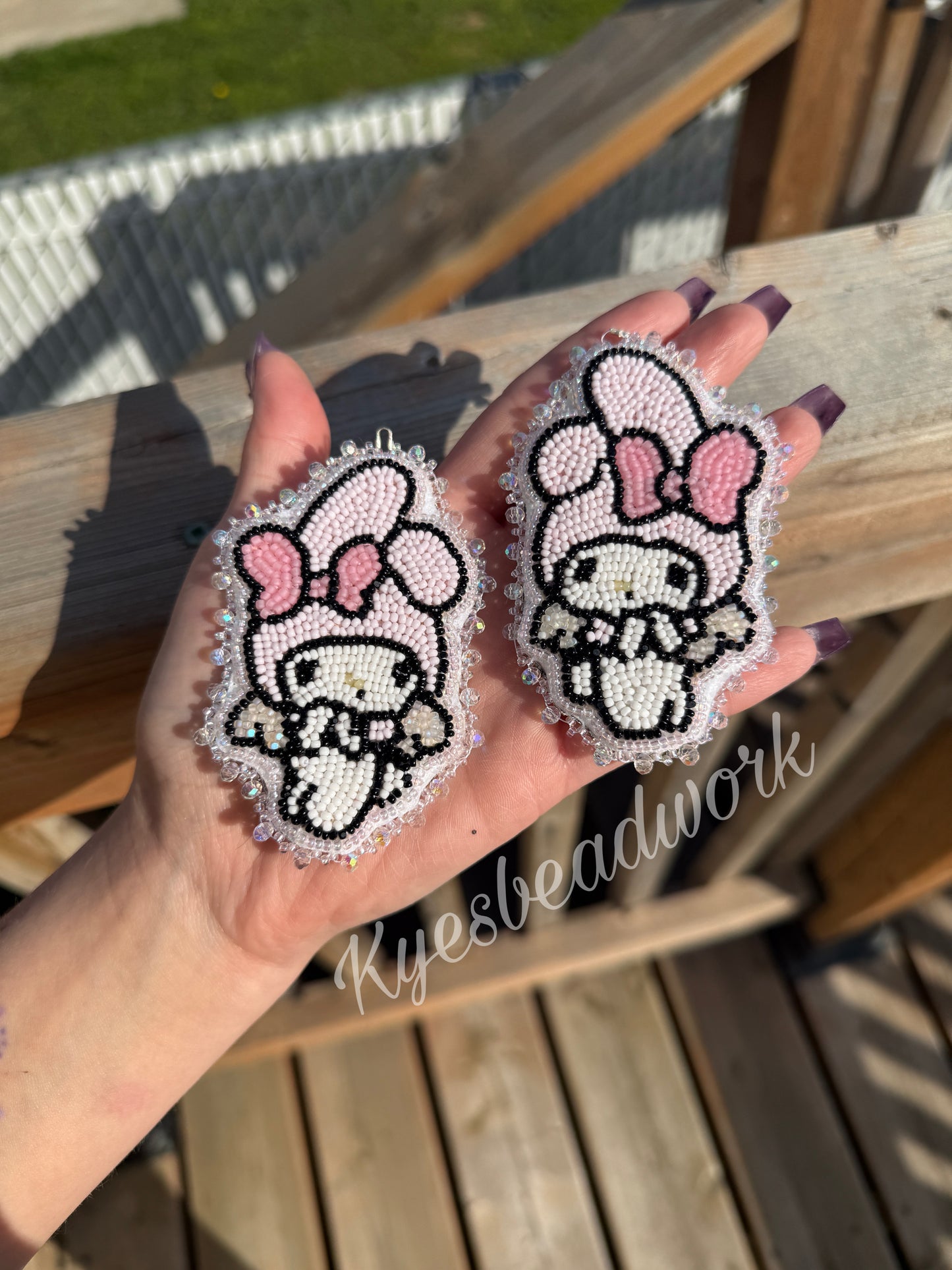 My Melody Beaded Earrings
