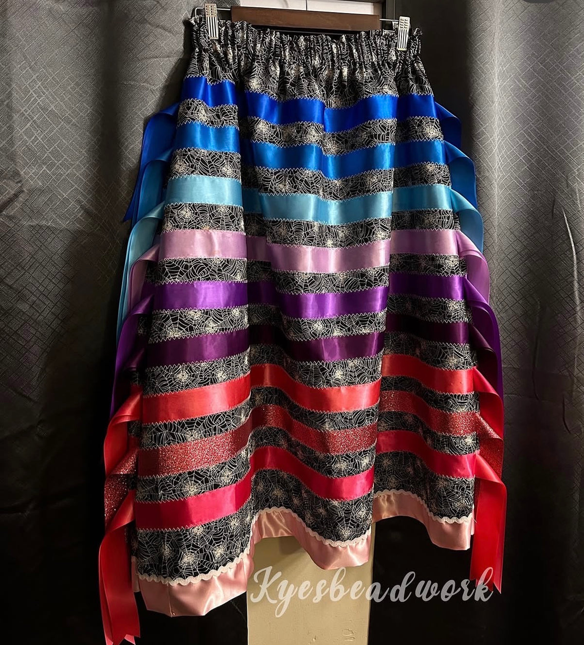 Spider Web Ribbon Skirt