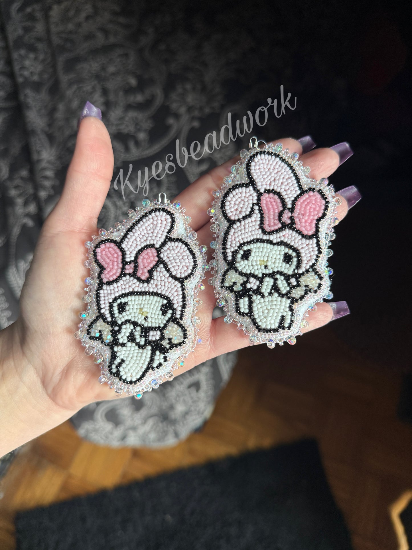 My Melody Beaded Earrings