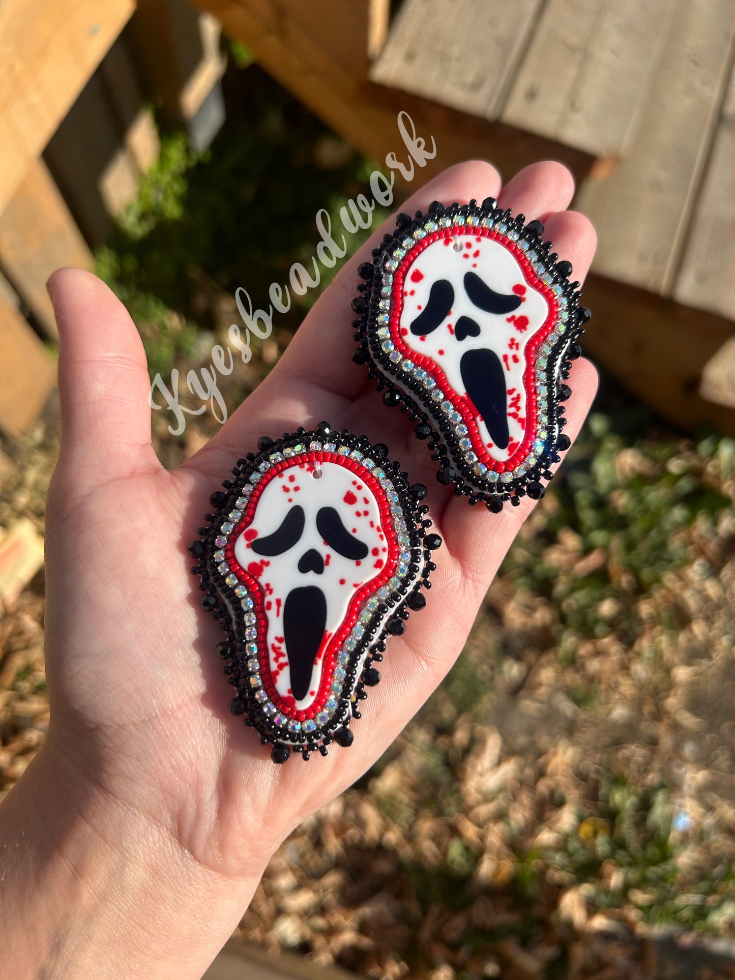 Bloody Scream Earrings Preorder