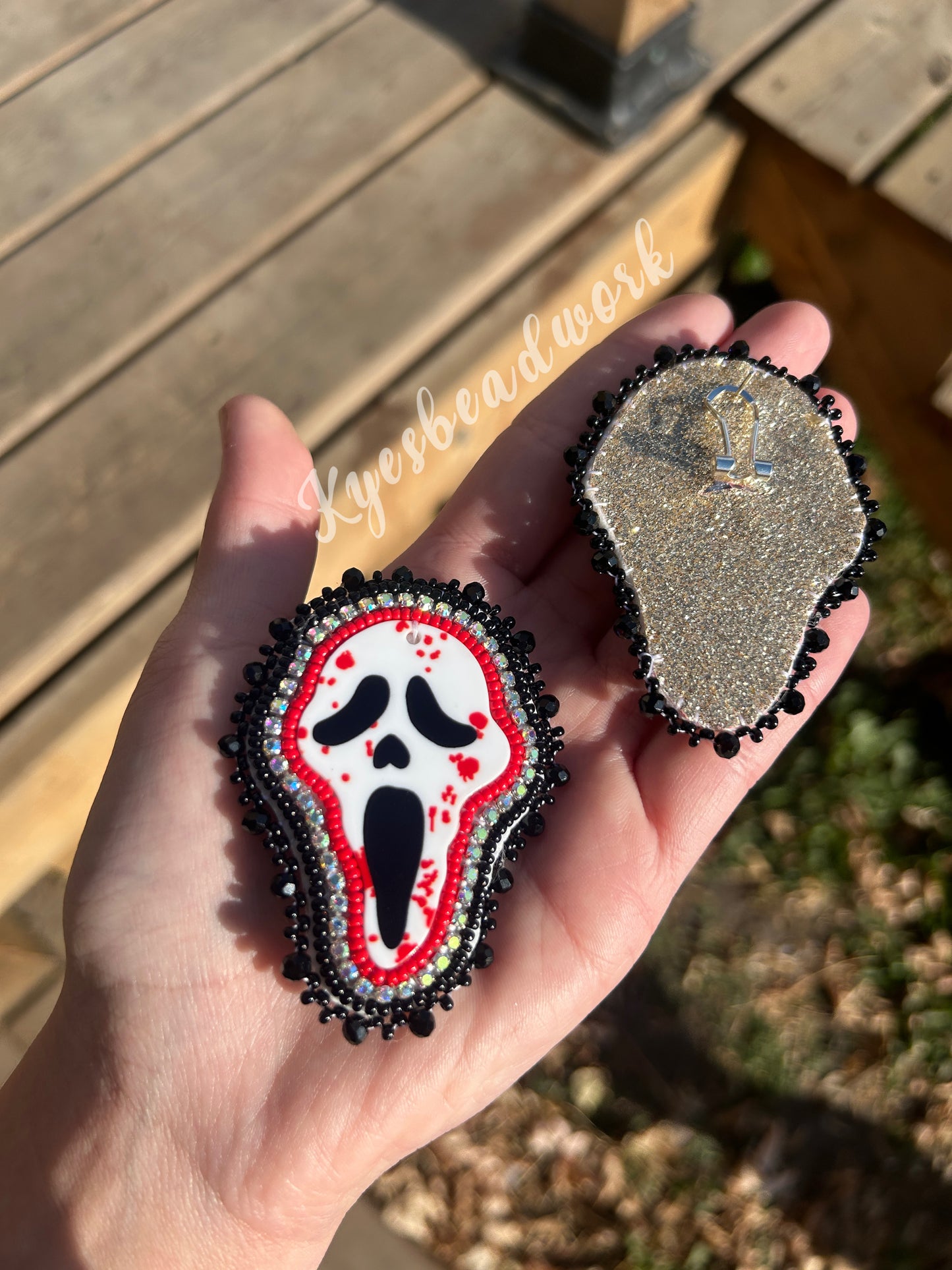 Bloody Scream Earrings Preorder