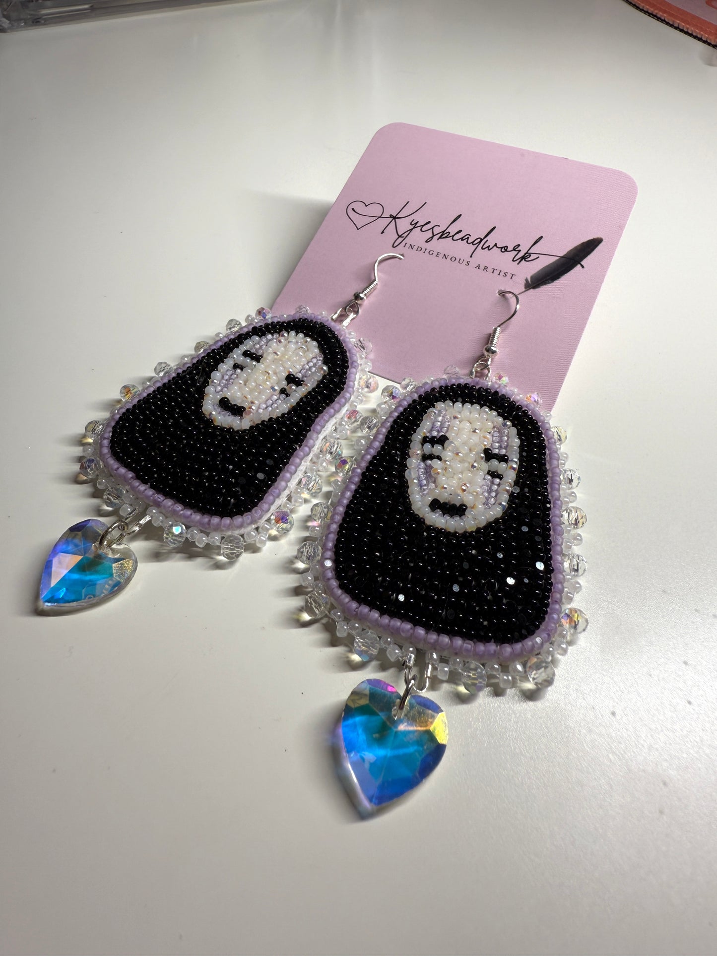 No Face Beaded Dangles
