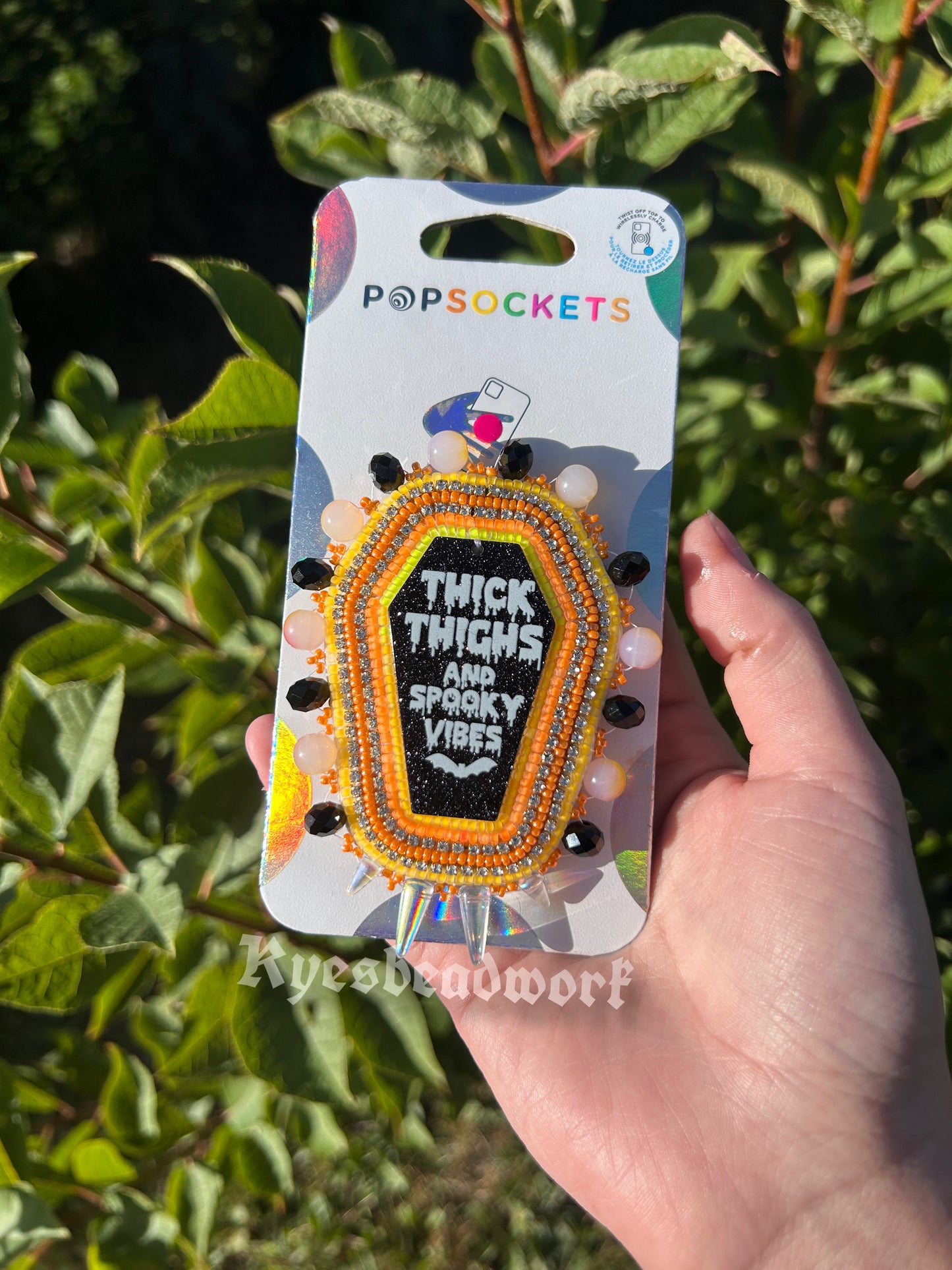 Spooky Coffin Popsocket