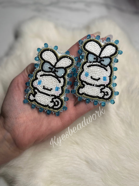 Cinnamonroll Beaded Earrings